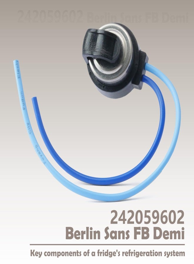 VAINELY 242059602 Defrost Thermostat Replacement for Frigidaire for Electrolux for Gibson for Kelvinator for Westinghouse Refrigerator, Replace PS6448036 - Image 2